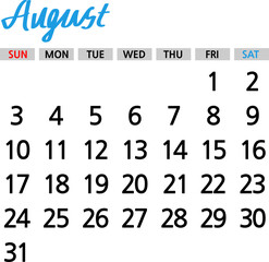 the calendar for 2025