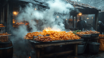 street market food