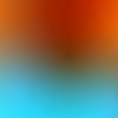 Abstract Colorful Background with Blue and Orange