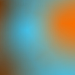 Abstract Colorful Background with Blue and Orange