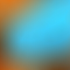 Abstract Colorful Background with Blue and Orange