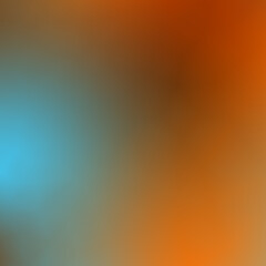 Abstract Colorful Background with Blue and Orange