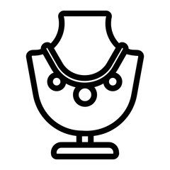 necklace Line Icon