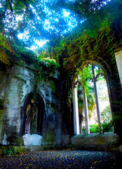 Fototapeta premium St Dunstan in the East Church Garden 3