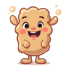 Fototapeta premium Embrace the joy of being unique and happy in your own way every day , digital illustration of character design concept.