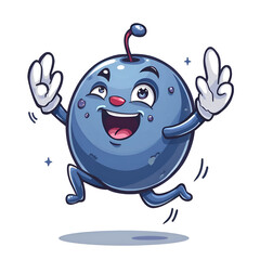 Obraz premium Joyful characters like this can brighten anyone s day with their playful energy and charm, digital illustration of character design concept.