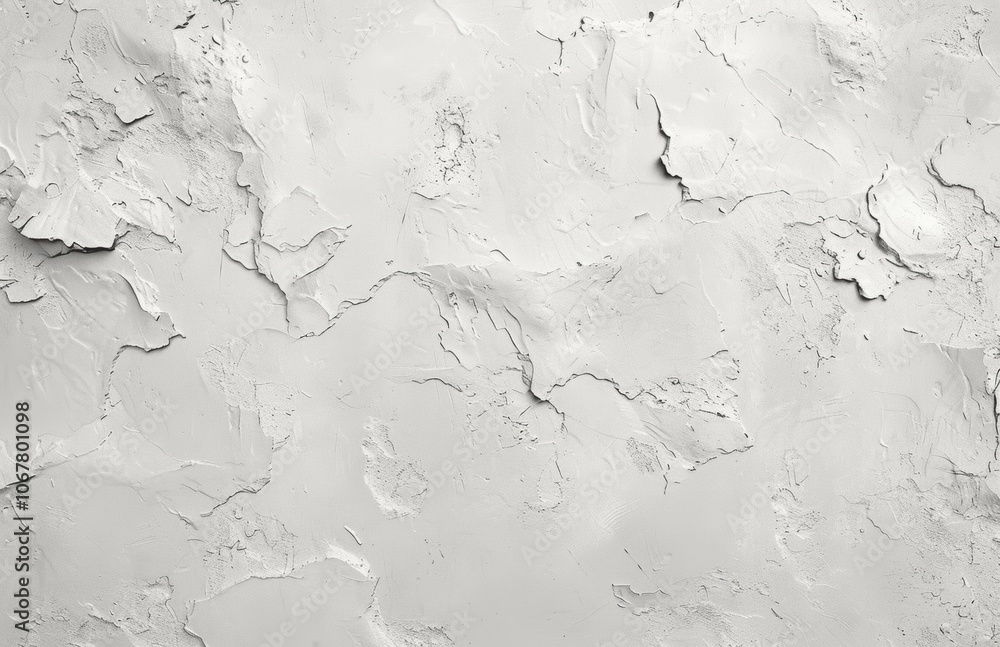 Poster Light Gray Abstract Concrete Wall Background with Rough Texture for Design and Concept Presentation Vector Illustration