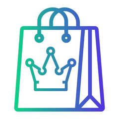 paper Line Gradient Icon