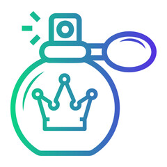 parfume Line Gradient Icon