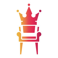 chair Gradient icon