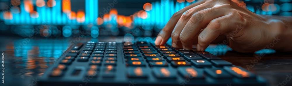 Poster business finance management and growth analysis financial reporting calculating data budgeting asset