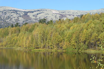 lake in the mountains