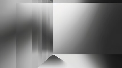 Gradient Silver Grey Wall Abstract Background - an elegant and contemporary visual. The smooth gradient creates a sophisticated and artistic atmosphere.