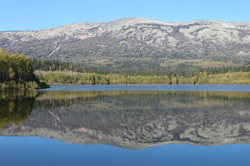 lake in the mountains