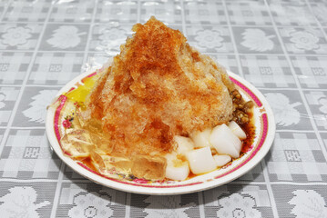 Taiwan type of epidemic shaved ice    