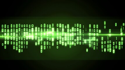 Soothing green background speckled with numerous tiny white dots, a serene and modern design