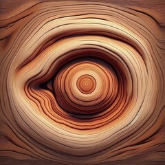 Carved Wooden Texture Pattern: Essence of the Wild