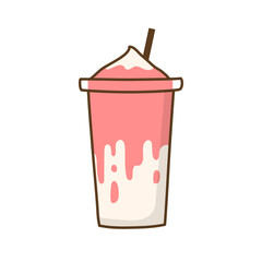 strawberry yogurt smoothie