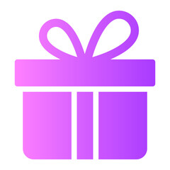 gift gradient icon