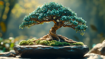 bonsai, plants, flower beds, potted plants, Japan, Japanese gardens, Japanese art, Japanese spirit, Japanese style, four seasons, seasons, change, heart, garden, stone, park, tree, vase, fountain, 