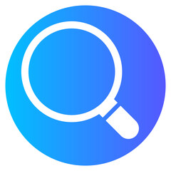 search gradient icon