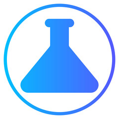 flask gradient icon