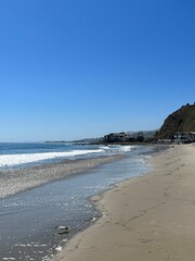 beach and sea