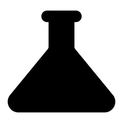 flask glyph icon