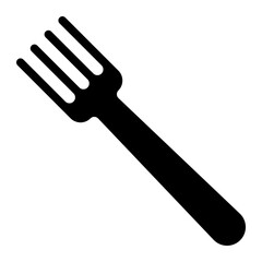 fork glyph icon
