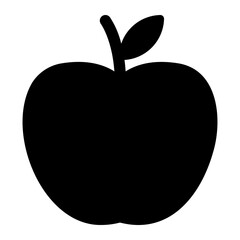 fruit glyph icon