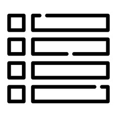 list line icon