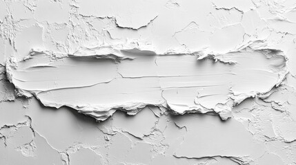 Fototapeta premium White Textured Paint Background. Generative AI