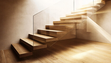 Minimalist and unique interior design in the house