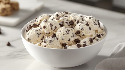 Indulgent Chocolate Chip Ice Cream Delight