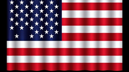 Fototapeta premium Exploring the meaning of freedom in the usa through the symbolism of the american flag