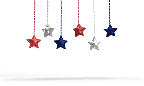 star chain red pink orange blue white dicut backgrond object usa united state america flag symbol sign election day martin luther kin black history month president day solider hero military army 