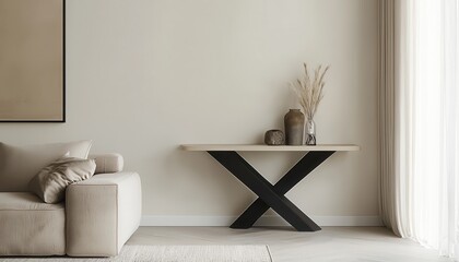 Modern Scandi Living Room with Elegant Decor