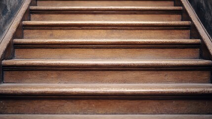 Wooden Staircase Steps  Rustic Interior Design  Vintage Home Decor