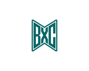 BXC logo design vector template. BXC