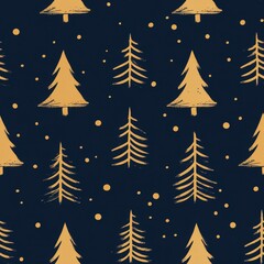 Obraz premium Holiday repetitive tile patterns for wrapping paper for Gift box