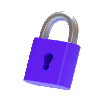 Padlock, 3D icon, security, protection, privacy, access, data protection, minimalist design, digital resource, security illustration, privacy icon, cybersecurity, access control, lock