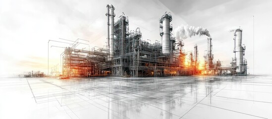 Industrial Complex: A Sketchy Depiction of Modern Manufacturing