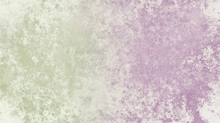 Abstract Watercolor Background with Green and Purple Tones