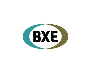 BXE logo design vector template. BXE