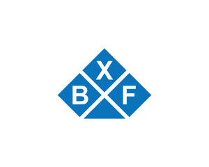 BXF logo design vector template. BXF