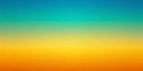 Obraz premium A Subtle Gradient of Tranquil Blue, Verdant Green, and Golden Yellow Tones