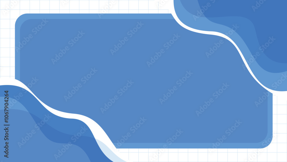 Wall mural abstract background playful retro fluid colorful wave pattern banner