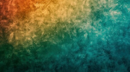 Obraz premium Textured Harmony: Grainy Gradient Abstract Background with Color Blending Effect