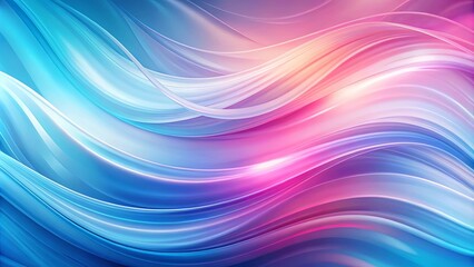 Fototapeta premium Abstract Interplay of Light and Curving Forms, Embracing a Spectrum of Vivid Colors