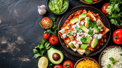Delicious Honduran Enchiladas with Beans and Cheese